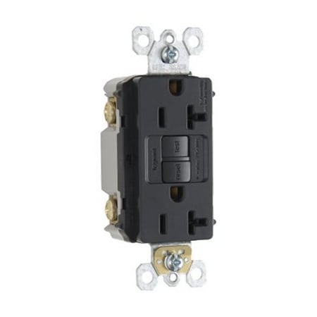 Pass & Seymour 20A BLK Self Test GFCI 2097BKCCD12